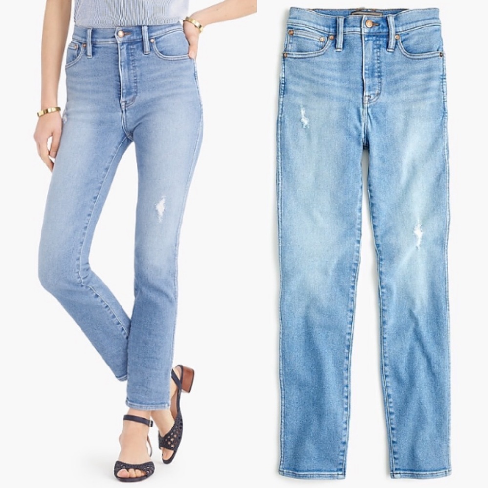 J. Crew Point Sur Hightower Straight Leg Jeans